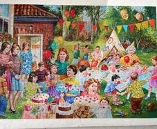 Jigsaw puzzle 1000 pieces