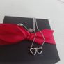 New silver pendant with real diamonds Image 7