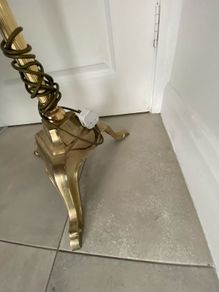 Floor Lamp Art Deco Design Floor Lamp Solid Brass
