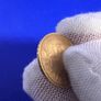 Rare date Mexican 1918 Dos pesos 2.5  gold coin Image 3