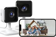 Indoor Camera 2K Security Camera 2 Packs CCTV Camera House Security, Home Security Cam, Motion/Sound Detection, 2-Way Audio, Night Vision, Real-Time Alert, SD&amp;Cloud, 2.4G WiFi