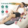 Full Body Massage Mat with Heat, Massage Pad with 5 Massage Modes & 3 Vibration Levels, Back Massagers for Back Pain Relief, Massage Mattress with Auto Shut Off, Gifts for Women Image 4