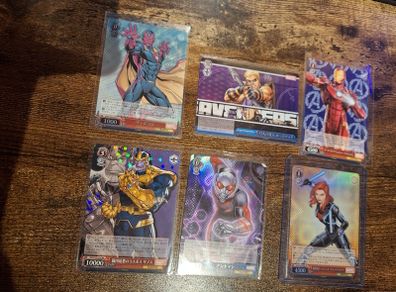 Marvel weiss schwarz rare cards