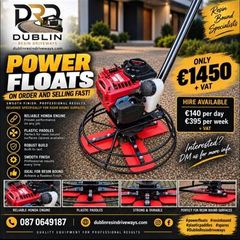 Resin bound Honda power float
