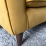 3 seater mustard couch - excellent condition Image 5