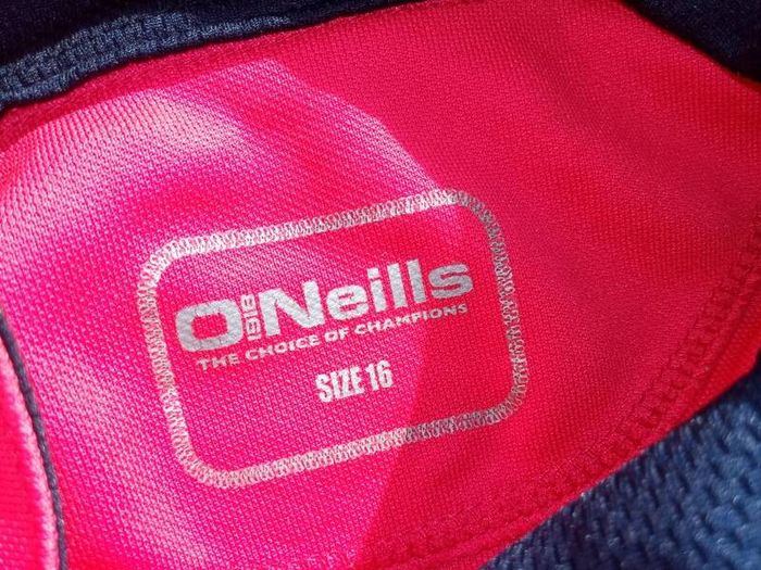 Ladies Dublin GAA O'Neills 1/3 Zipp Top Size 16