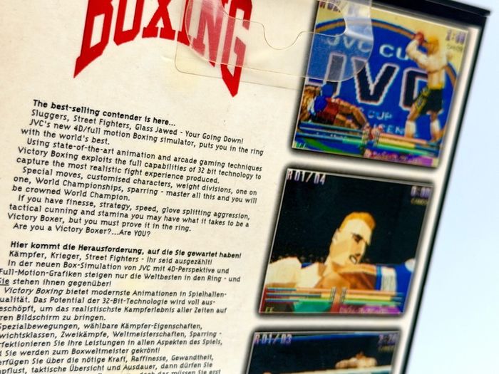 Victory Boxing for Sega Saturn - Boxed and Minty