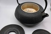 Antique Japanese cast iron tea pot