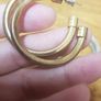 Big round earrings 4 pairs Image 2