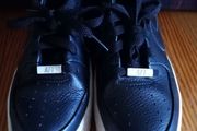 Nike Air Force 1 ladies trainers black 4 37.5