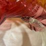 vintage  fenton cranberry glass pitcher Image 3