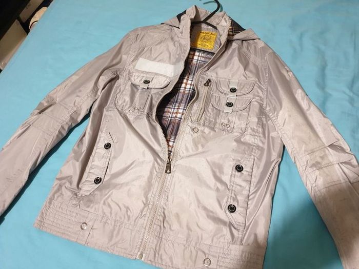 bench grey silver medium small jacket