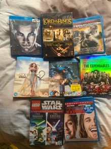 bluray & dvd job lot