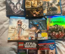bluray & dvd job lot
