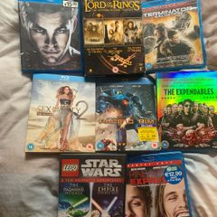bluray & dvd job lot