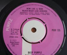 Deep Purple Black Night Live 7" EP vinyl