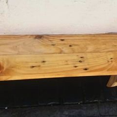Rustic Driftwood Stove Mantel / Floating Shelf