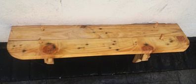 Rustic Driftwood Stove Mantel / Floating Shelf