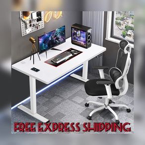 NEW SALE Electric Standing Desk 120 x 60cm, Height Adjustable Desk Stand Up Desk for Home Office, Sit Stand Desk Adjustable