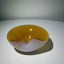 Vintage Alfredo Barbini Attributed Murano Biomorphic Shell Bowl.  Original BD Label. c.1965 to 1975 Image 4