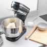 Stand Mixer with 6 Speed Settings, 5 L, Includes Whisk, Dough Hook, Beater, Removable Splash Guard, 1200 W, Perfect for Cakes & Bread, Stainless Steel (FREE POSTAGE) Image 6