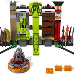 Lego Ninjago 9558: Training set (2011) 100% Complete (NO BOX OR CARDS)