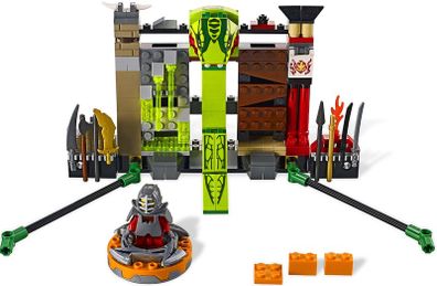 Lego Ninjago 9558: Training set (2011) 100% Complete (NO BOX OR CARDS)
