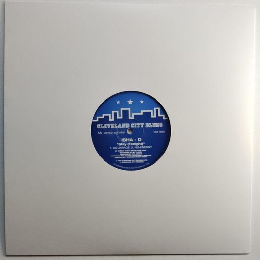 Isha-D - Stay (Tonight) - Cleveland City Blues - ORIGINAL '96 Pressing! QUALITY 90s Oldschool HOUSE!