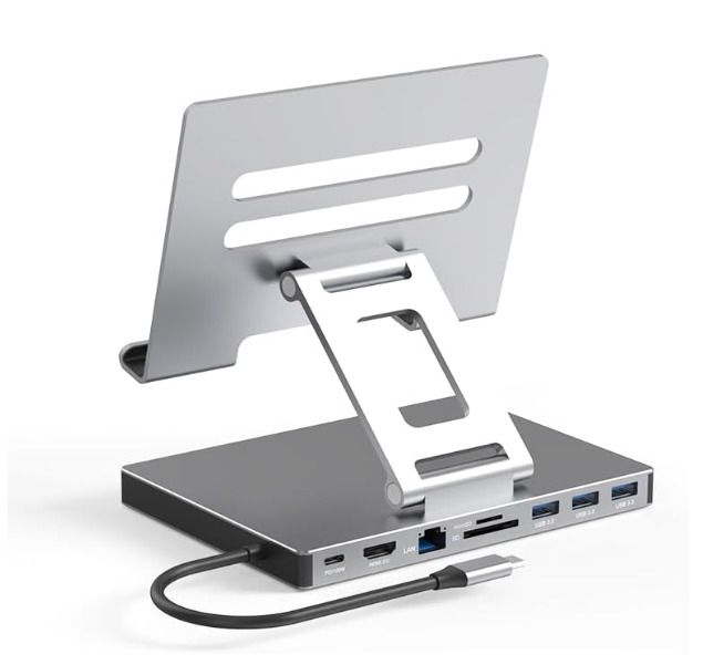 9 in 1 USB C Hub Docking Station Hdmi Stand Tablet