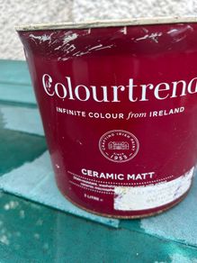Tins of paint