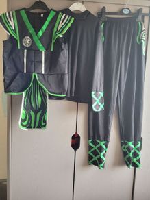 ninja warrior costume with accessories