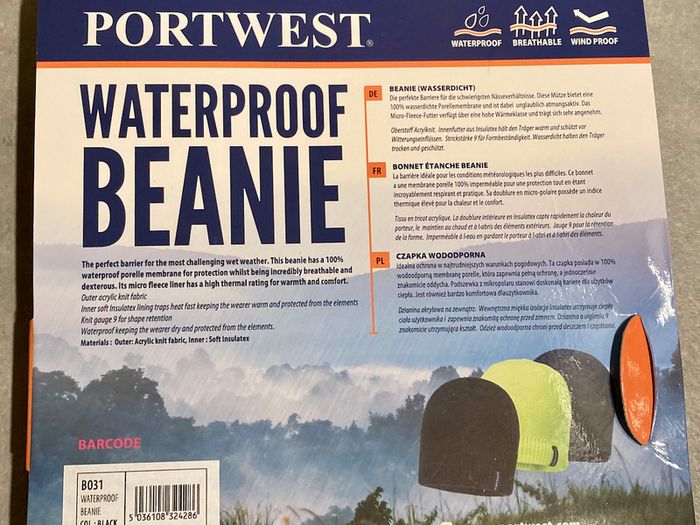 Beanie waterproof
