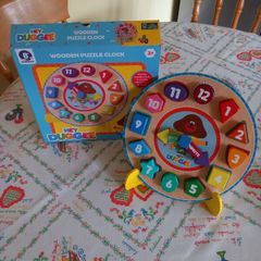 Hey Duggee Wooden Puzzle Clock