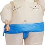 Inflatable Sumo Wrestler Costume Suit for Kid Blow up Party Fat Suit Funny Halloween Costume Kids Cosplay Fancy Dress Outfit under 110cm (FREE SHIPPING) Image 3