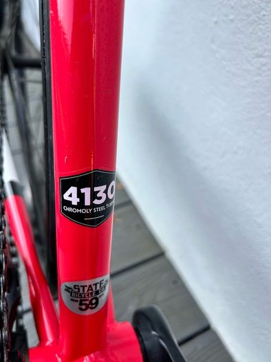 State Bicycle 4130 Montoya Steel Fixie 59cm excellent condition