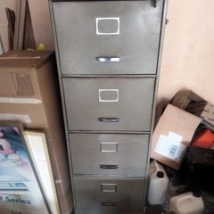 metal filing cabinet
