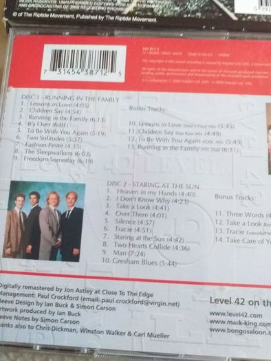 2. Double CDs.