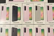 Samsung A56,5G/8GB RAM:/128GB (IRISH /EU STOCK) Awesome Pink /LightGray/Olive/Graphite Colours Brand New Sealed 1 year Samsung Warranty Free Screen Protector and Phone Cover RECEIPT