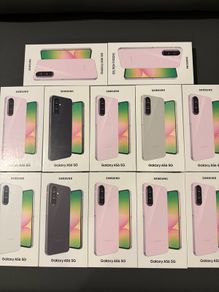 Samsung A56,5G/8GB RAM:/128GB (IRISH /EU STOCK) Awesome Pink /LightGray/Olive/Graphite Colours Brand New Sealed 1 year Samsung Warranty Free Screen Protector and Phone Cover RECEIPT