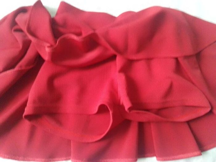 Red skirt (shorts inside)