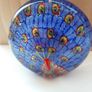 Retro Glass Paper Weight ( Peacock ) Image 2
