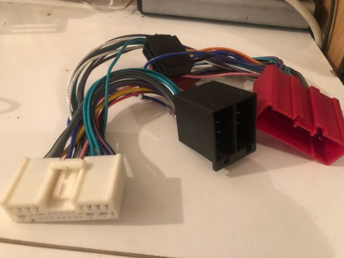 Mazda stereo wiring harness adapter