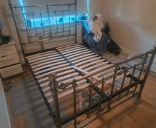 double bed frame free