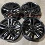 20" Inch Cantera Style Wheels VW T6 T5 Transporter Amarok 5x120 65.1 Black Image 8