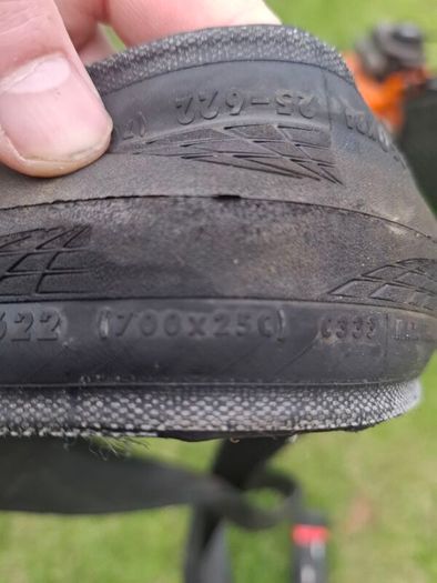 Road bike tyres GP 5000 x 2 (25m)