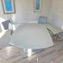 extendable dining table & 6 chairs Image 2