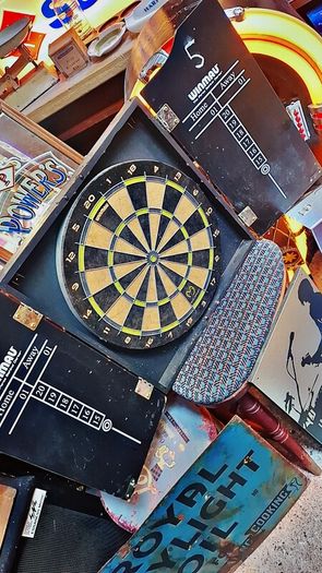 Winmau MVG dartboard cabinet