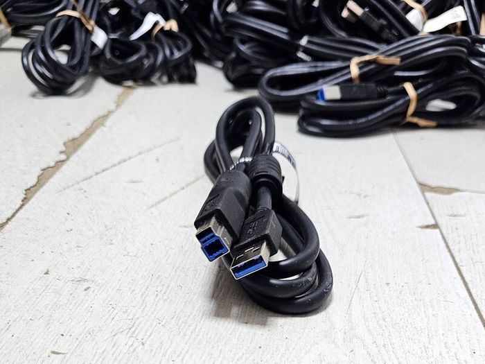 USB 3.0 A Male to B Male Printer monitor Cable Black