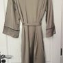 Francis Brennan Champagne Satin Dressing Gown BNWT Image 2