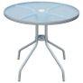 5 Piece Outdoor Dining Set Steel Black Image 3